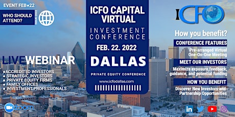 Live Web Event: The iCFO Virtual Investor Conference - Dallas