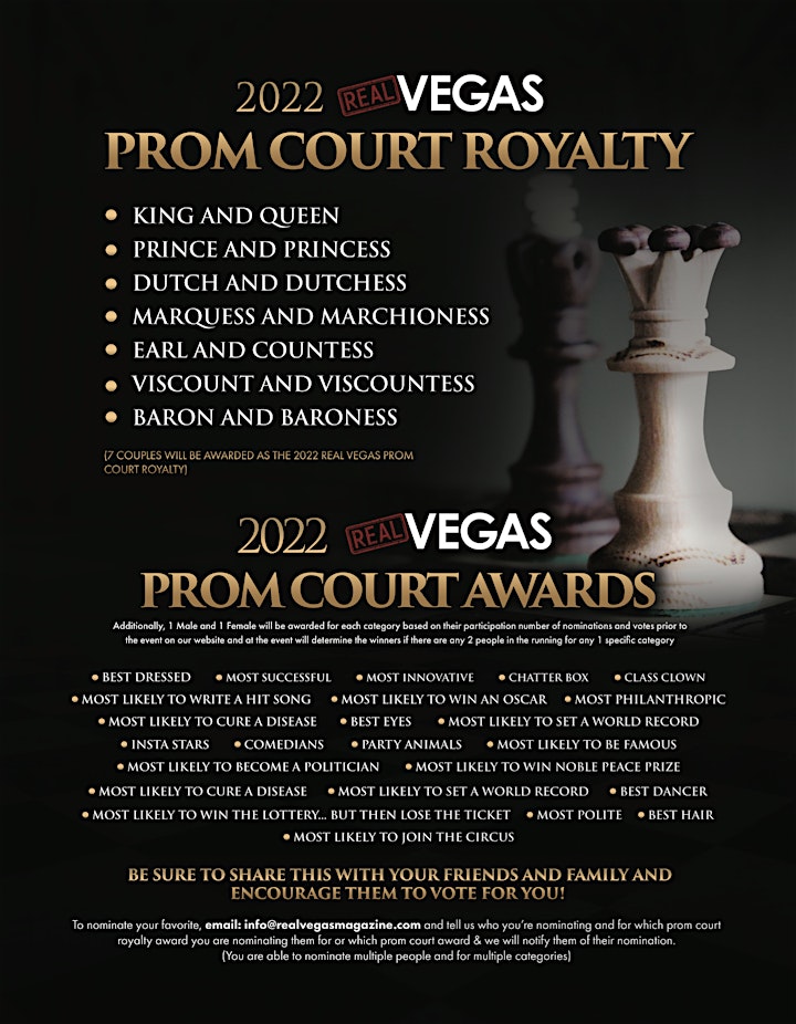 2022 Real Vegas Prom image