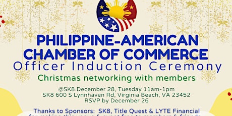 Philippine American Chamber of Commerce Induction
