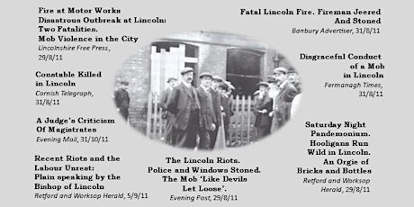 'Revolutionary Lincoln?  A City in Turmoil 1911' By Dr Andrew Walker tickets