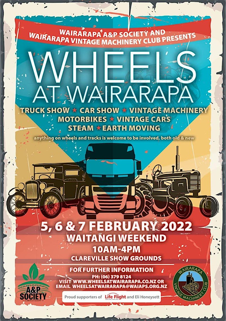 Wheels At Wairarapa 2023 - Save the Date image