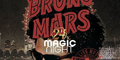 Bruno Mars 24k Magic Night London tickets
