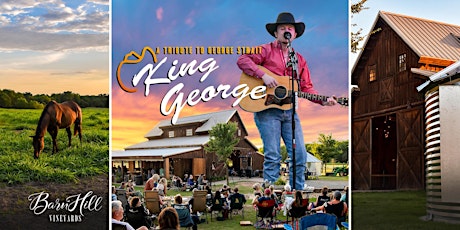 George Strait covered by King George & Great Texas Wine!! tickets