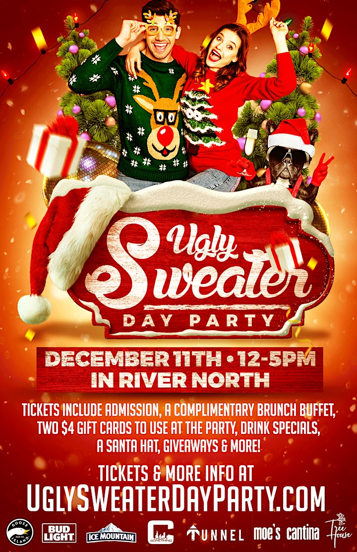 
		Ugly Sweater DAY Party - The Biggest Holiday Party in Chicago image
