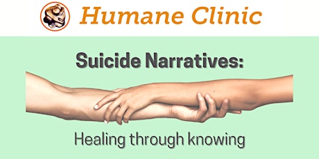Suicide Narratives: Healing Through Knowing - ONLI primary image
