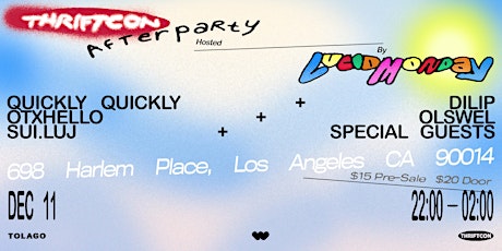 ThriftCon LA Afterparty (21+)
