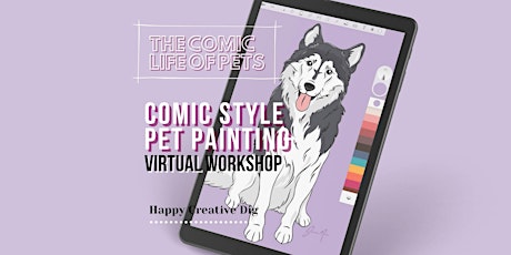 [The Comic Life of Pets] Pet Pawtrait Painting - On Demand Tutorial