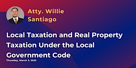 Local Taxation and Real Property Taxation Under the Local Government Code primary image