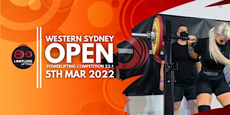Western Sydney Open Powerlifting Competition 22.1 tickets