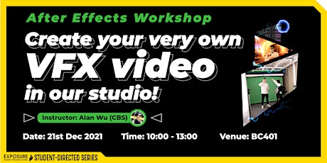 Student Directed Series - After Effects Workshop primary image