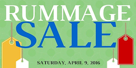 ANNUAL RUMMAGE SALE primary image