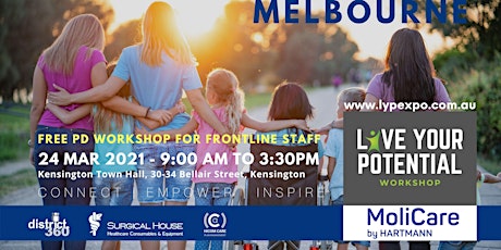 Live Your Potential Workshop Melbourne tickets