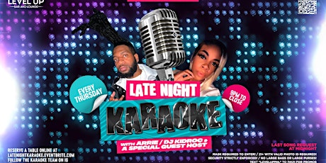Late Night Karaoke with Arrie & DJ Kidroc tickets
