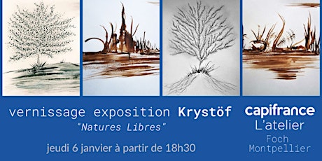 Image principale de Vernissage exposition Krystöf "Natures Libres"