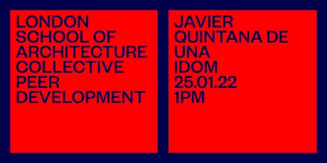 LSA CPD: Javier Quintana de Uña — Architecture to stay afloat entradas