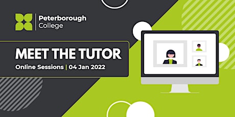 Peterborough College - Meet The Tutor Virtual primary image