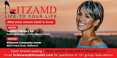 NITZAMD - What Every Woman Needs to Know tickets