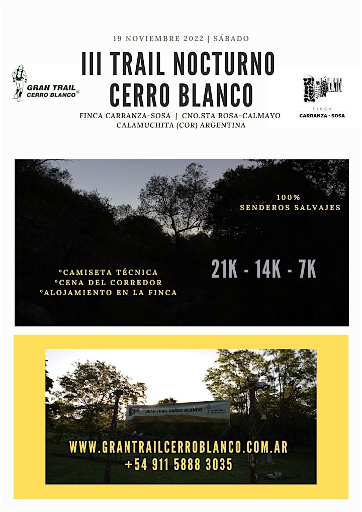 
		Imagen de III TRAIL NOCTURNO CERRO BLANCO ® 2022
