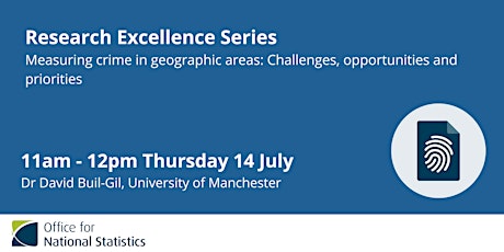 Measuring crime in geographic areas: Challenges, opportunities & priorities tickets