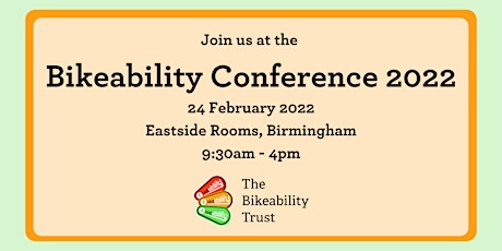 Bikeability Conference 2022 tickets
