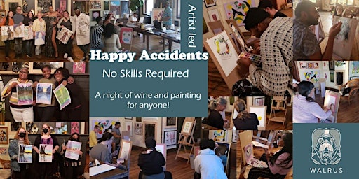 Happy Accidents- Sip and Paint