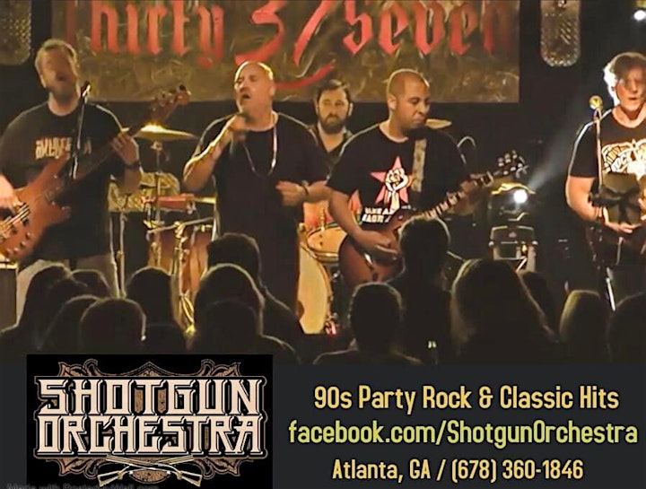 
		FREE SHOW!! Shotgun Orchestra (90s Party Rock & Classic Hits) image
