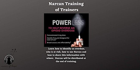 Narcan Training of Trainers tickets