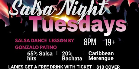 Beginner Salsa lesson and dance party tickets