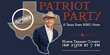 Patriot Party: A Texas Size RINO Hunt tickets