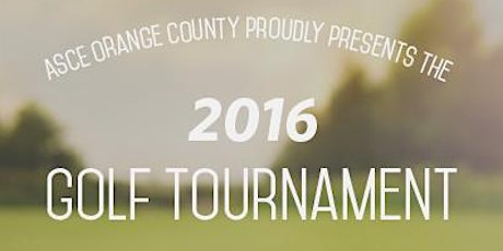 2016 ASCE OC Golf Tournament primary image