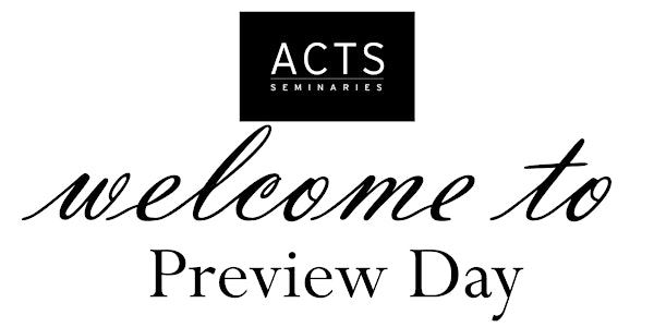 ACTS Preview Day - June 1, 2016
