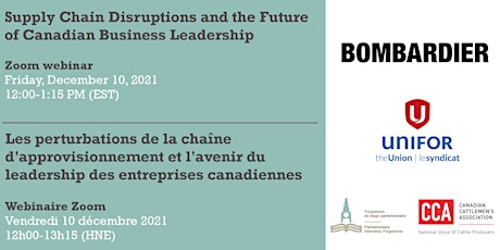 Supply Chain Disruptions and the Future of Canadian Business Leadership primary image