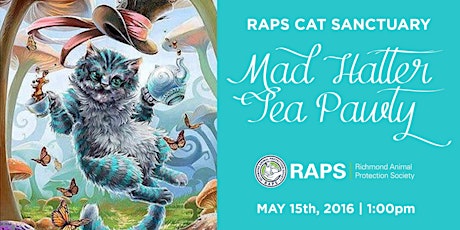 Richmond Animal Protection Society (RAPS) Cat Sanctuary Mad Hatter Tea Pawty primary image