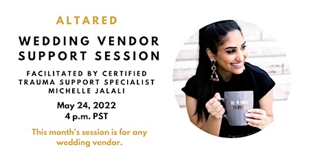 Wedding Vendor Support Session tickets