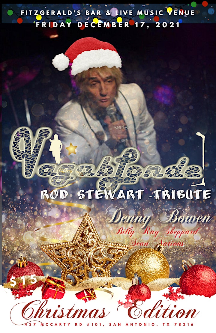 
		VagabLonde Rod Stewart Tribute Xmas Show image
