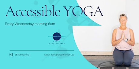 Accessible Yoga - Donation-based tickets