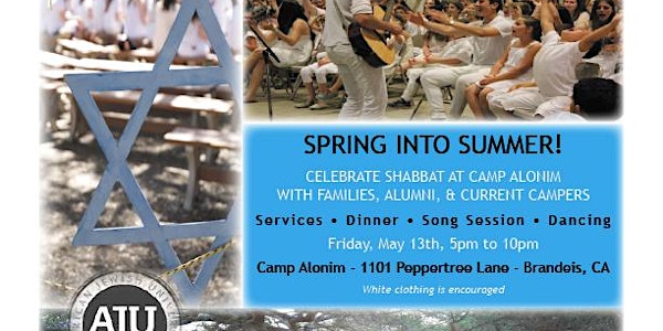 Spring Into Summer 2016 - Celebrate Shabbat at Camp Alonim!