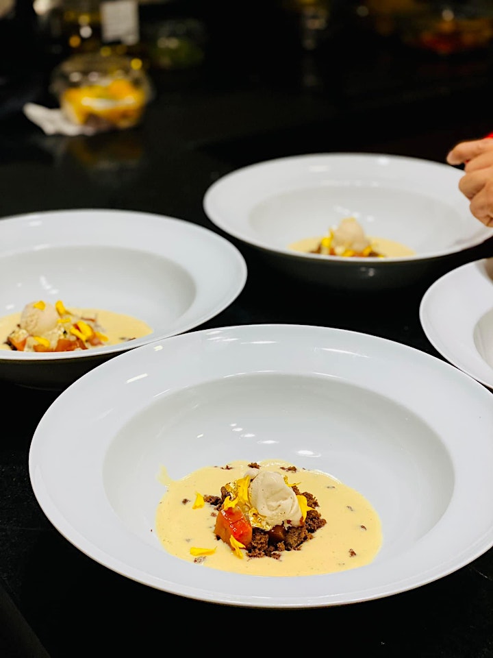 
		4 Course Gourmet Food Tasting  with Award Winning Chef Roman Lazaro image
