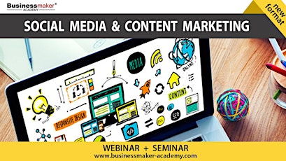 Live Webinar: Social Media & Content Marketing Tickets