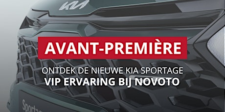 Primaire afbeelding van Ontdek de nieuwe Kia Sportage in Novoto Hooglede