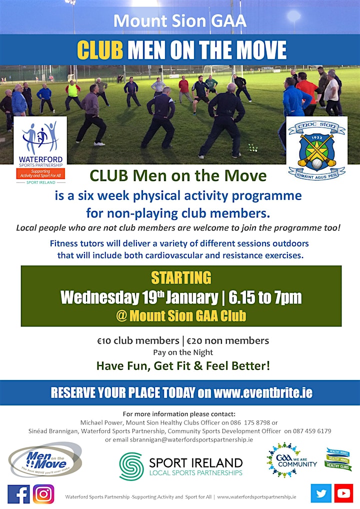 
		Club Men on the Move @ Mount Sion GAA image
