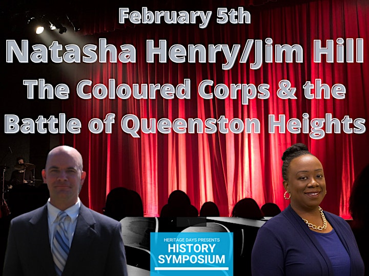 History Symposium - Natasha Henry & Jim Hill - War of 1812 -Coloured Corps image