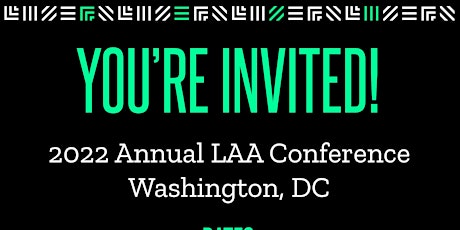 2022 LAA Conference-Washington, DC tickets