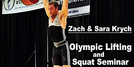 Olympic Lifting & Squat Seminar with Zach & Sara Krych primary image