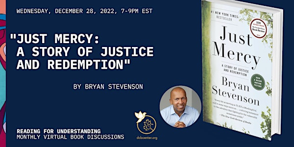 Book Discussion "Just Mercy" by Bryan Stevenson