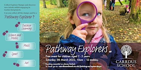 Carrdus Pathway Explorers' Morning tickets