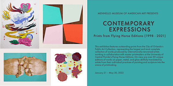 Exhibit opening of Contemporary Expressions: Prints from Flying Horse Ed.