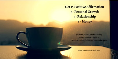 Get 15 Positive Affirmations tickets