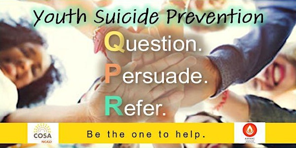 Youth Focused Suicide Prevention QPR Training