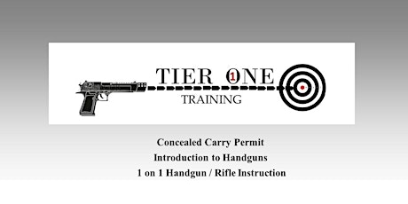 Copy of NC Concealed Carry Permit Course primary image